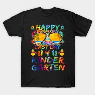 Happy Last Day of Kindergarten - Vibrant Summer Vibes T-Shirt